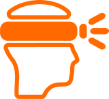 Red-light flashlight icon